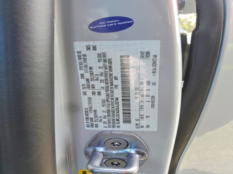 LINCOLN CORSAIR 2025 VIN 5LMCJ2CA2SUL02744