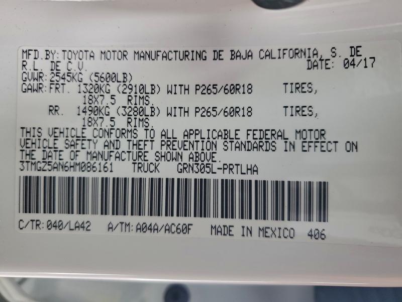 Фото 12 - TOYOTA TACOMA