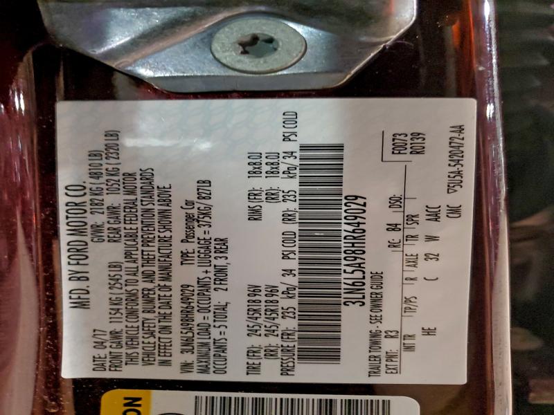 Фото 12 - LINCOLN MKZ