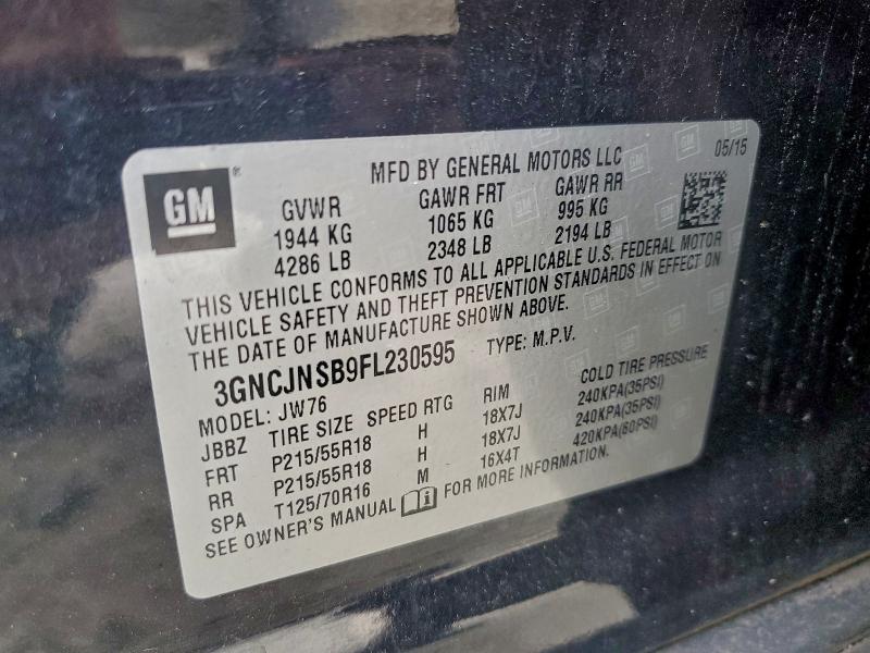 Фото 13 - CHEVROLET TRAX