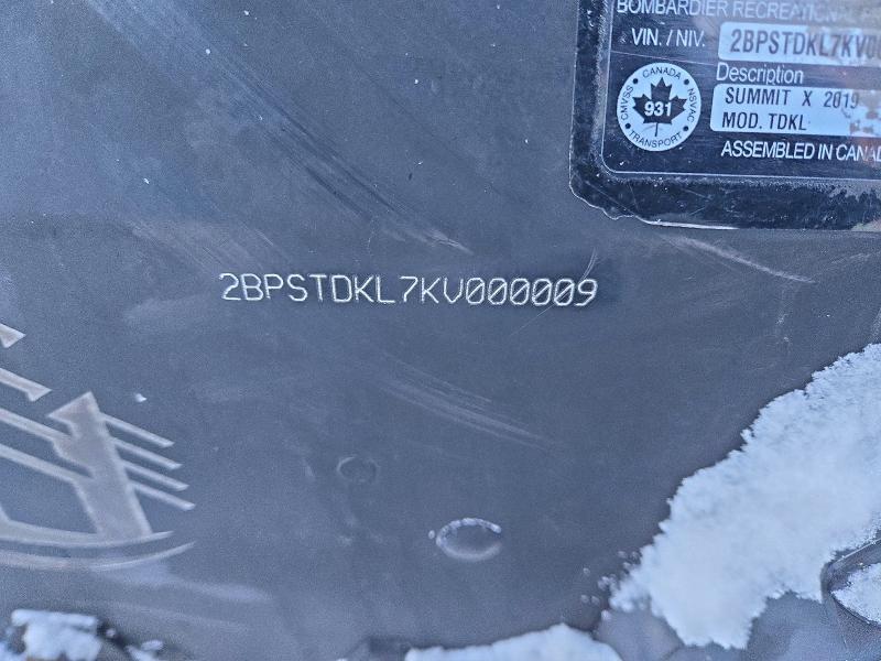 SKI-DOO SNOWMOBILE 2019