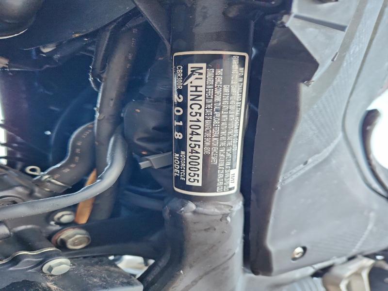 HONDA CBR CYCLE 2018