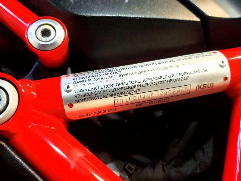 APRILIA MOTORCYCLE 2018