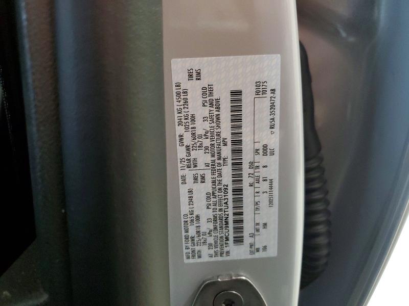 FORD ESCAPE ST 2026 VIN 1FMCU9MN2TUA31092