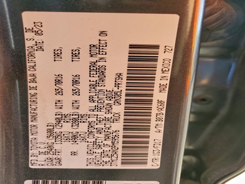 Фото 12 - TOYOTA TACOMA