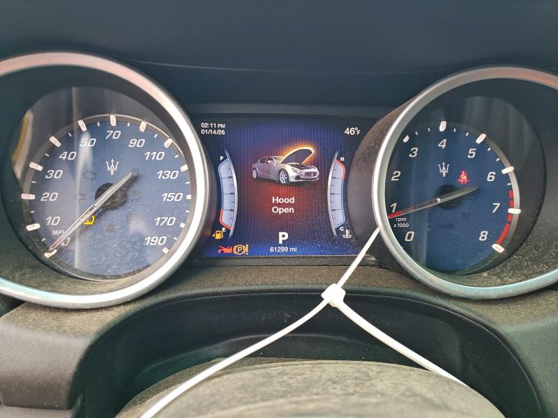 MASERATI ALL MODELS 2016 VIN ZAM57RTA6G1170857