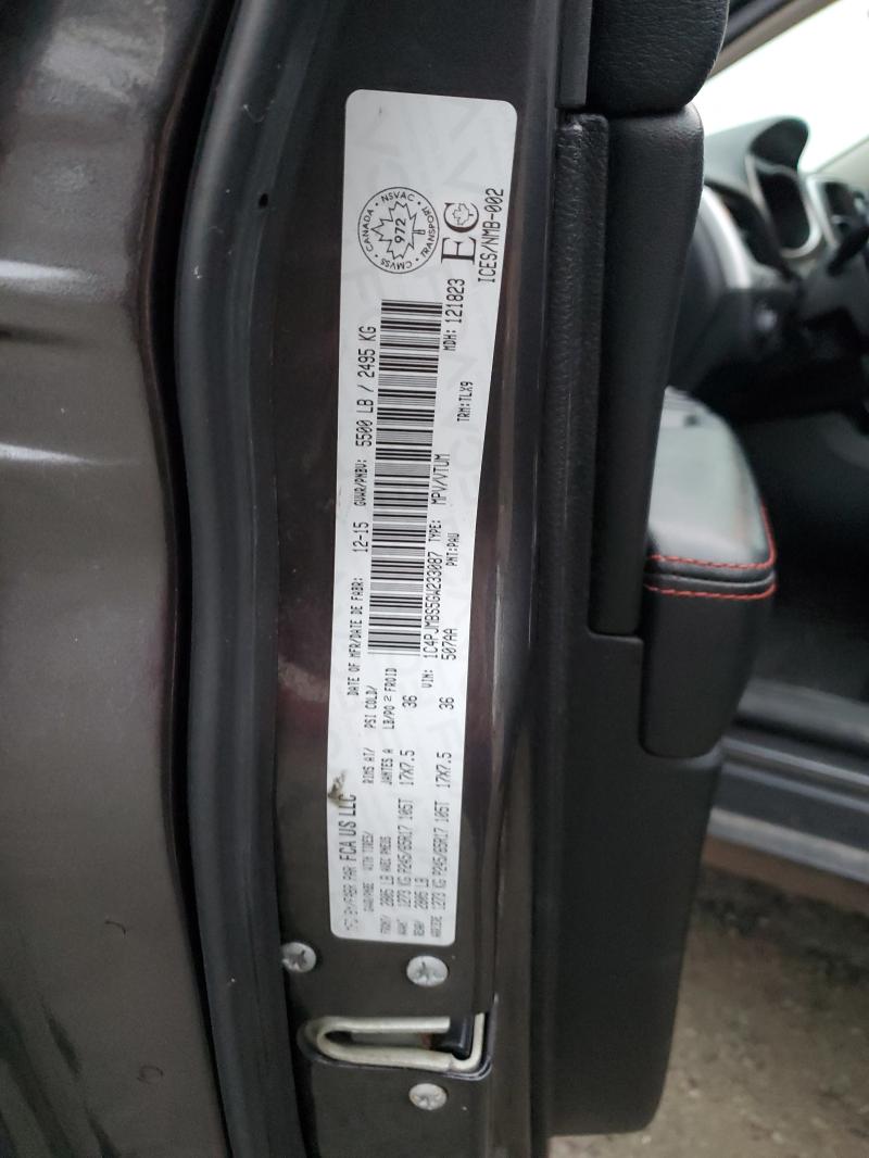 JEEP CHEROKEE 2016 VIN 1C4PJMBS5GW233087