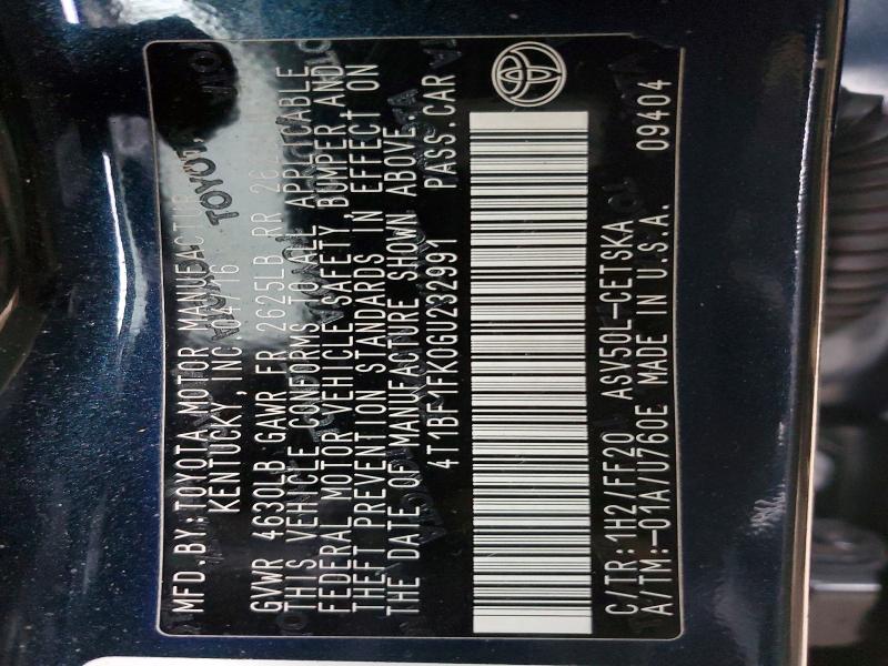 Фото 12 - TOYOTA CAMRY