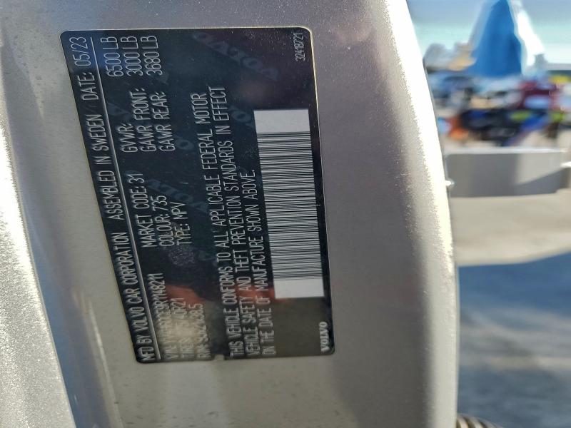 VOLVO XC90 PLUS 2024 VIN YV4H60CE9R1148211