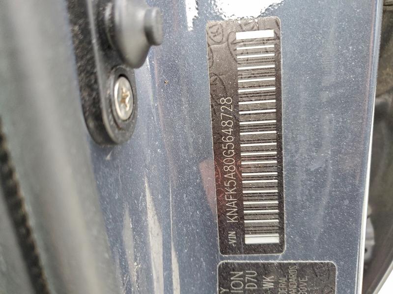 KIA FORTE 2016 VIN KNAFK5A80G5648728