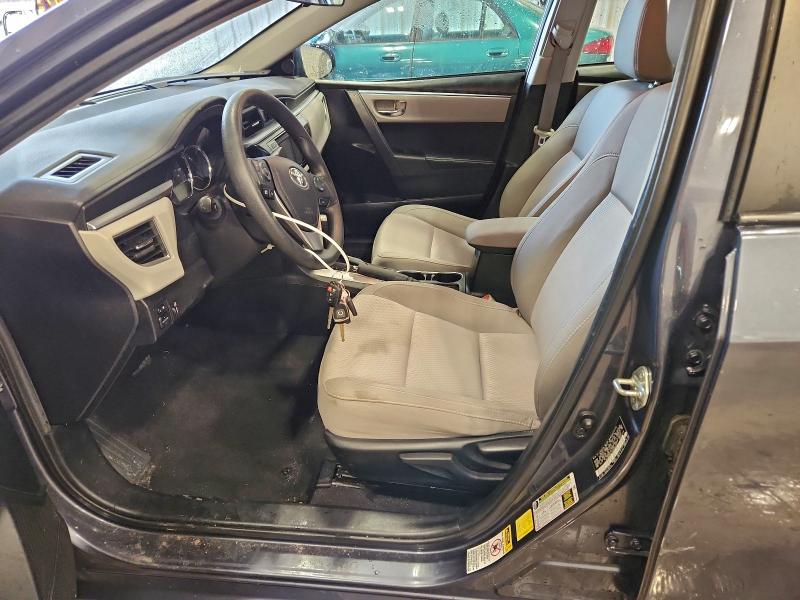 TOYOTA COROLLA 2015 VIN 5YFBURHE7FP235527