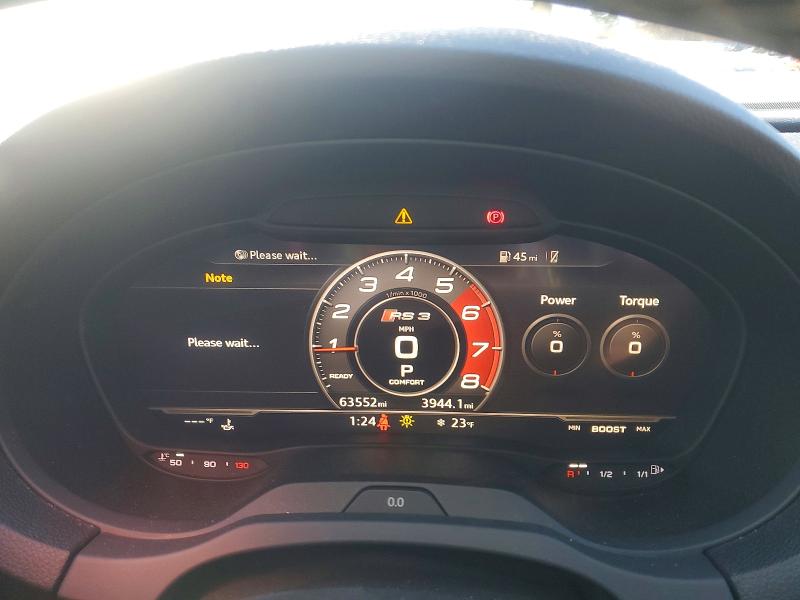 AUDI RS3 2018 VIN WUABWGFF8J1900316