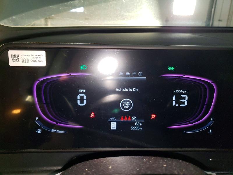 KIA SPORTAGE X 2025 VIN 5XYK6CDFXSG310967