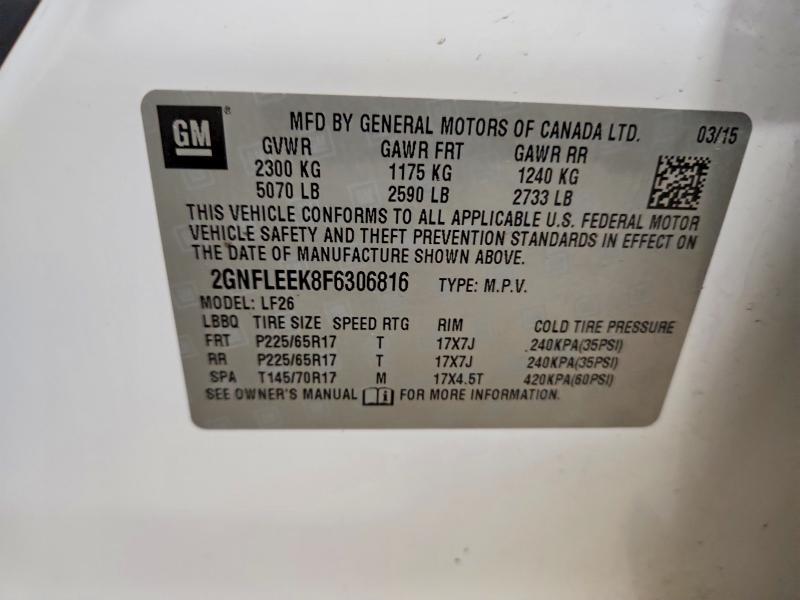 Фото 14 - CHEVROLET EQUINOX