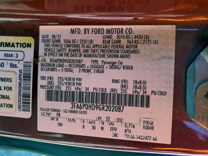 Фото 12 - FORD FUSION