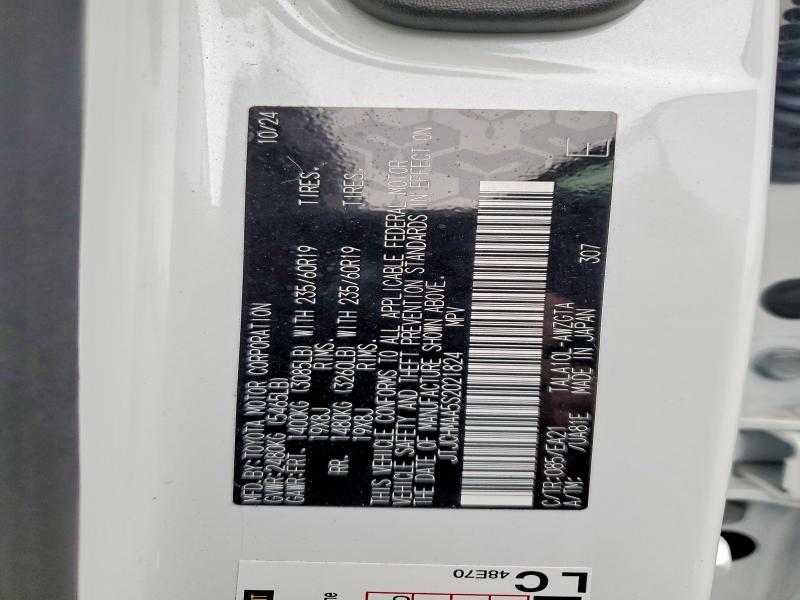 LEXUS RX 350 PRE 2025 VIN JTJCHMAA5S2021824