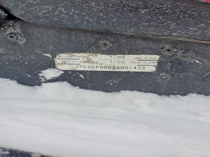 YAMAHA SNOWMOBILE 2003