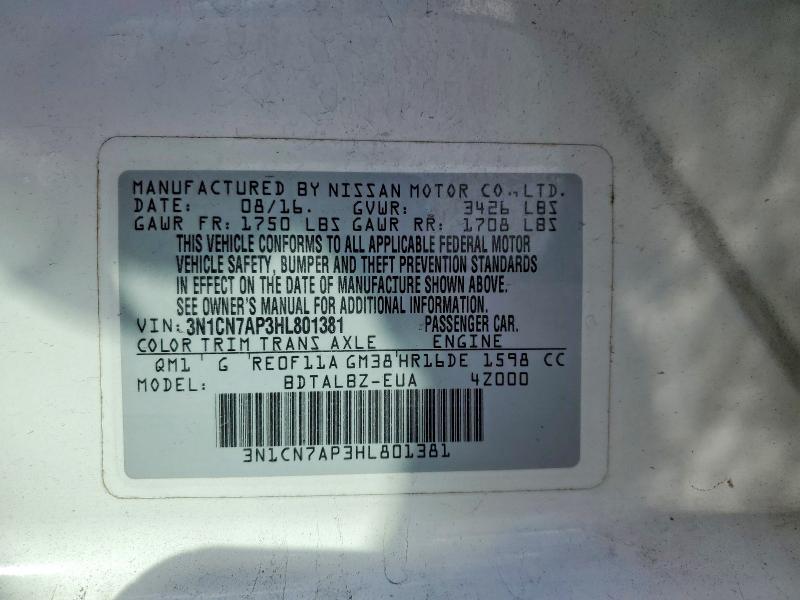 Фото 12 - NISSAN VERSA