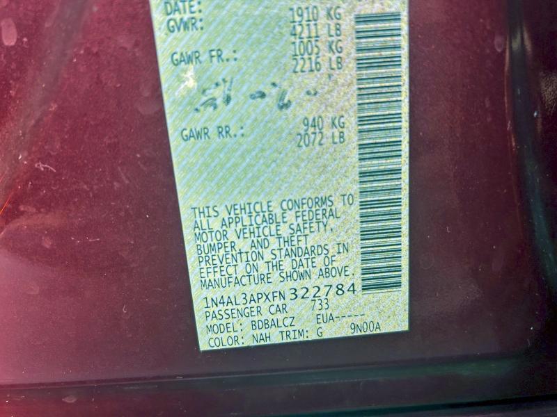 Фото 10 - NISSAN ALTIMA