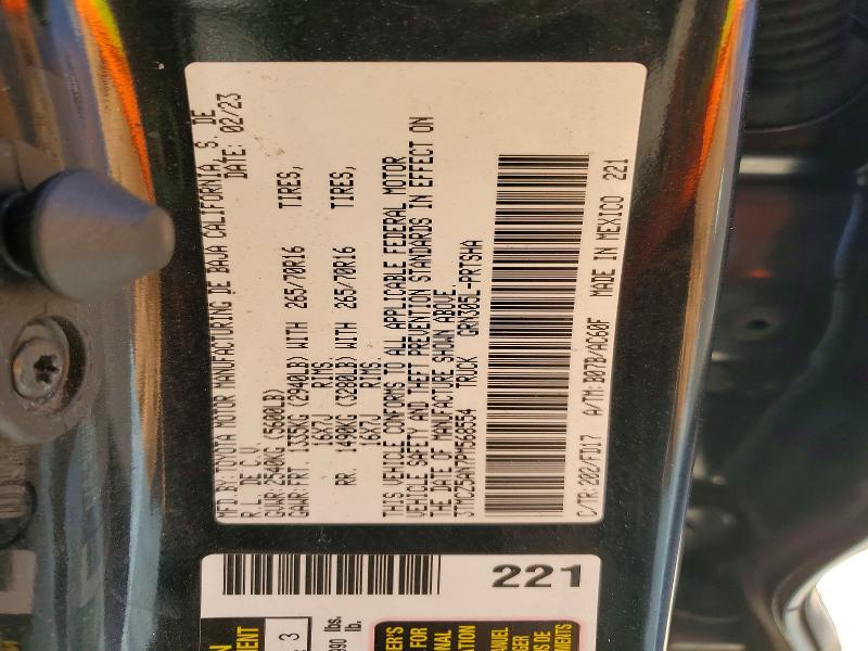 Фото 12 - TOYOTA TACOMA