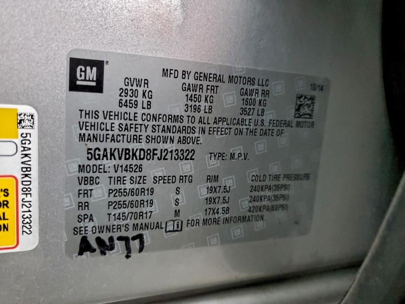 Фото 14 - BUICK ENCLAVE