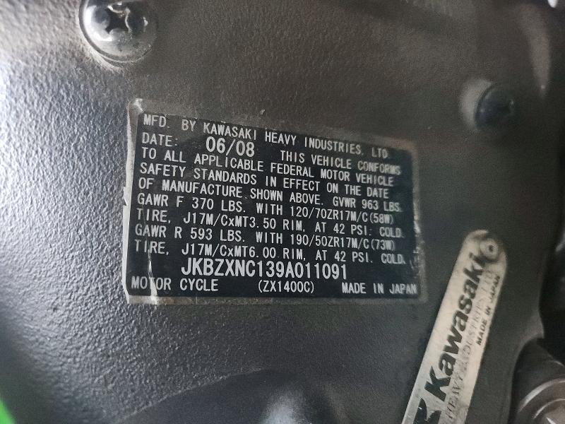 KAWASAKI ZX1400 C 2009