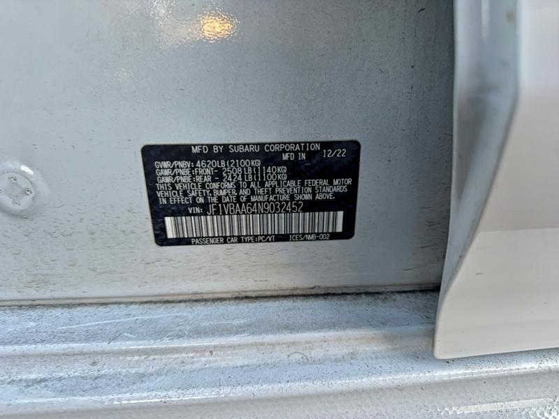 Фото 10 - SUBARU WRX