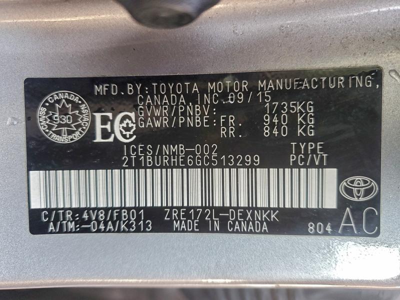 Фото 12 - TOYOTA COROLLA