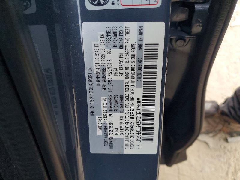 MAZDA CX-5 PREFE 2024 VIN JM3KFBCL6R0520197