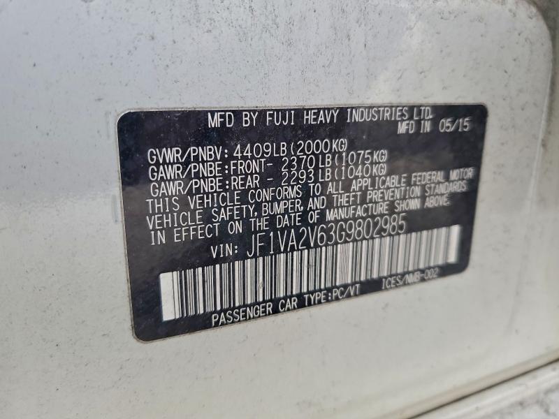 Фото 12 - SUBARU WRX