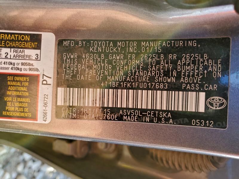 Фото 12 - TOYOTA CAMRY