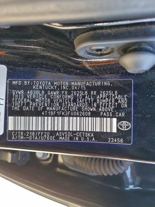 Фото 12 - TOYOTA CAMRY