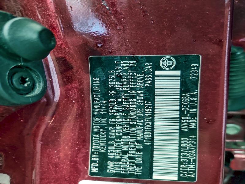 Фото 12 - TOYOTA CAMRY