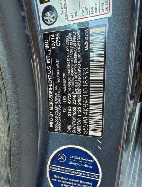 Фото 10 - MERCEDES-BENZ C-CLASS