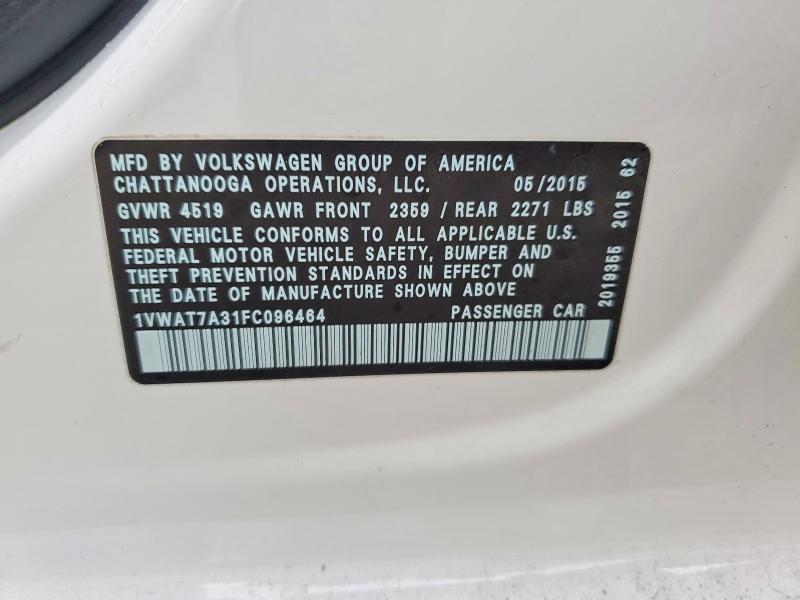 Фото 12 - VOLKSWAGEN PASSAT