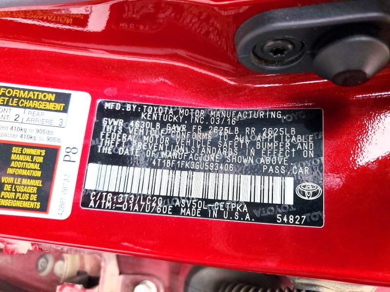 Фото 12 - TOYOTA CAMRY