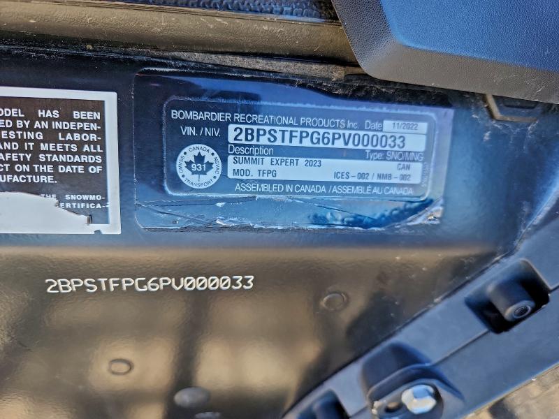 SKI-DOO SNOWMOBILE 2023