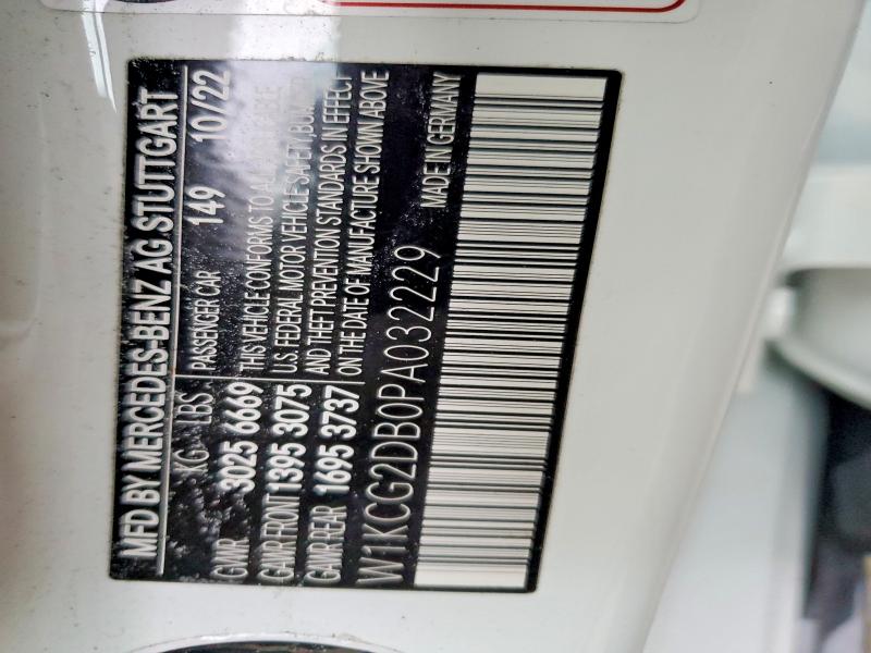 MERCEDES-BENZ EQS SEDAN 2023 VIN W1KCG2DB0PA032229