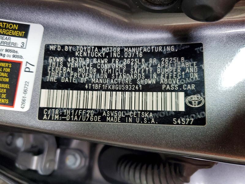 Фото 12 - TOYOTA CAMRY