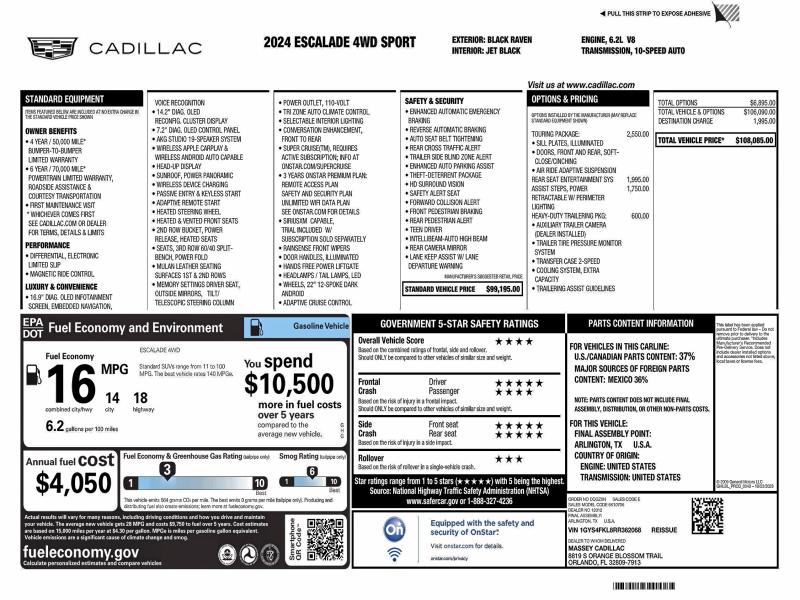 Фото 10 - CADILLAC ESCALADE