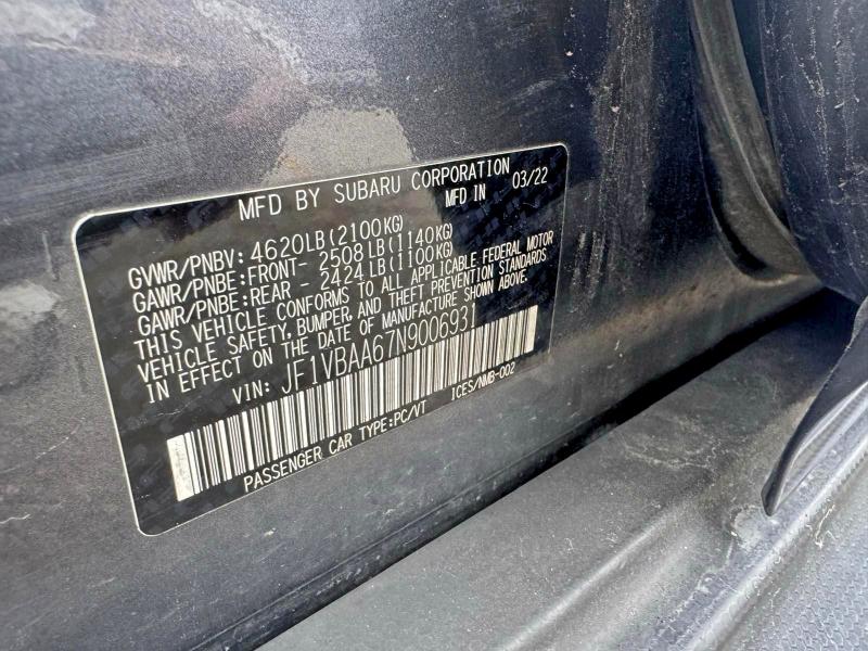 Фото 10 - SUBARU WRX