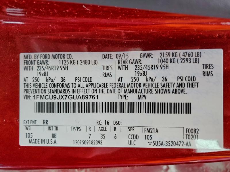 Фото 13 - FORD ESCAPE