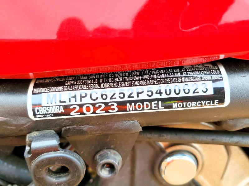 HONDA CBR CYCLE 2023