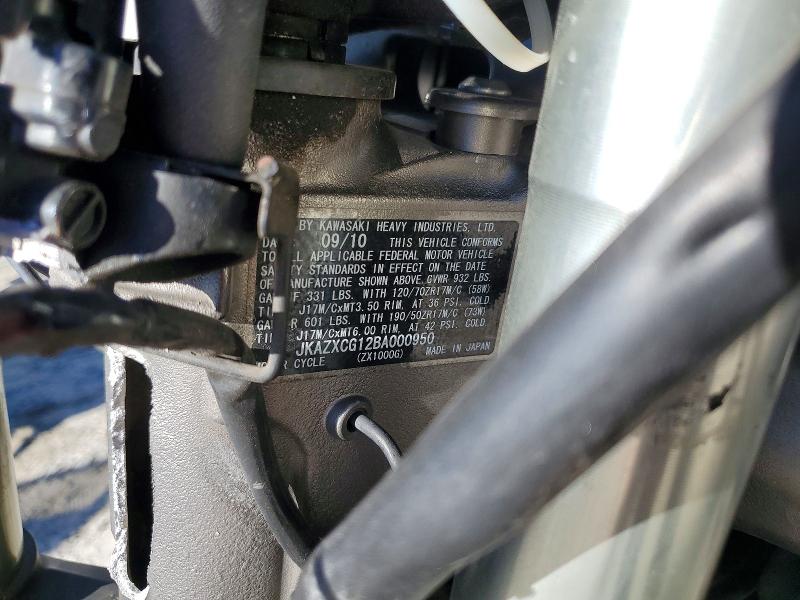 KAWASAKI ZX1000 G 2011