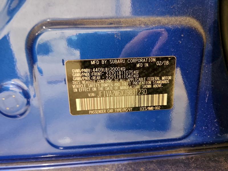 Фото 12 - SUBARU WRX