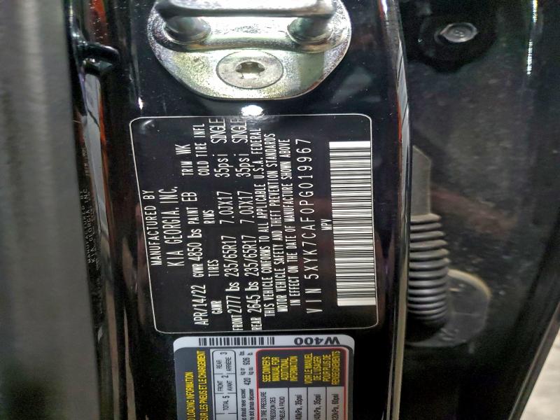 KIA SPORTAGE X 2023 VIN 5XYK7CAF0PG019967