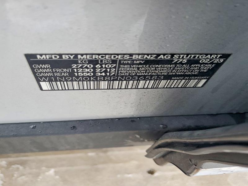 MERCEDES-BENZ EQB 300 4M 2023 VIN W1N9M0KB8PN036583