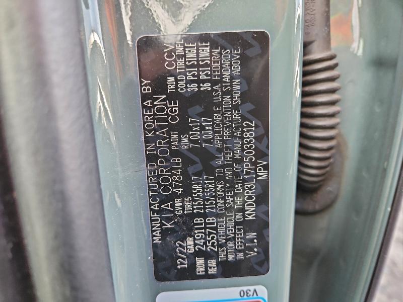 KIA NIRO WIND 2023 VIN KNDCR3L17P5033812