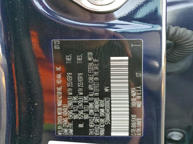 TOYOTA GRAND HIGH 2024 VIN 5TDAAAA54RS000823