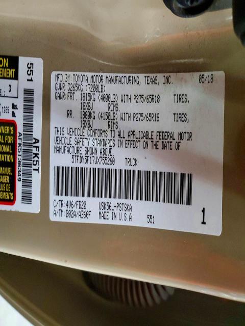 Фото 12 - TOYOTA TUNDRA